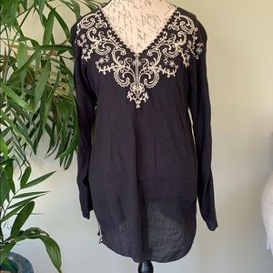 🔥SALE! Lucky Brand 💯 % Cotton Tunic